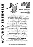 Autunno ensemble flyer 2016