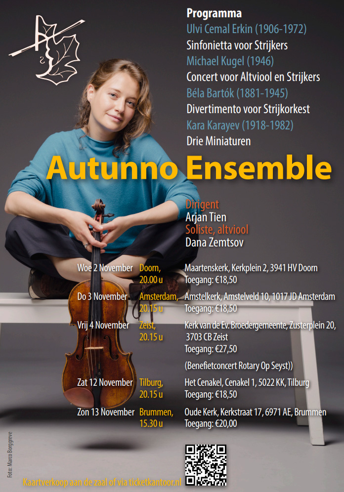 Autunno Ensemble flyer 2022