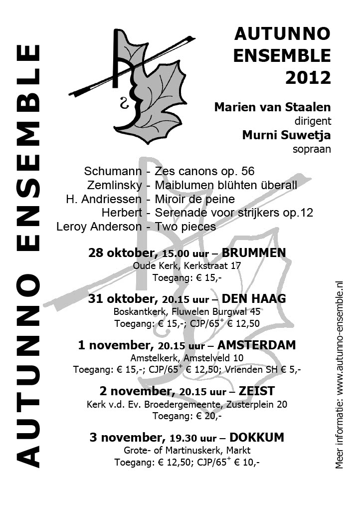 Flyer Autunno 2012
